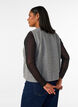 Meshbluse mit langen &Auml;rmeln, Schwarz, Model image number 2