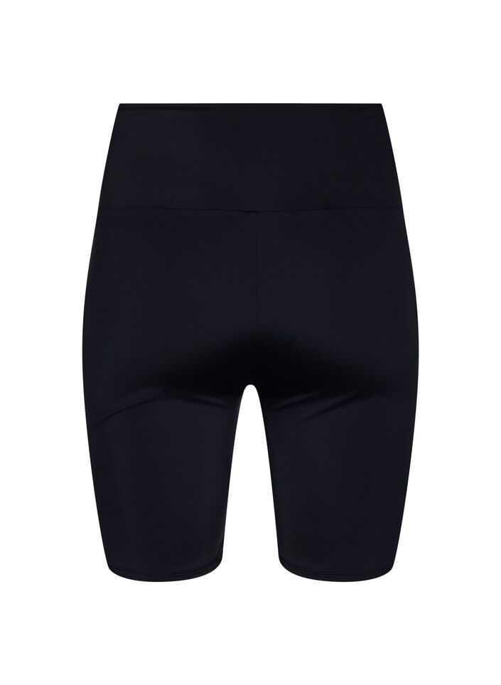 Lange Badeshorts, Schwarz, Packshot image number 1