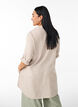 Tunika aus Leinen und Viskose mit A-Linie, Beige, Model image number 2