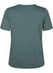 FLASH - T-Shirt mit V-Ausschnitt, Balsam Green, Packshot image number 1