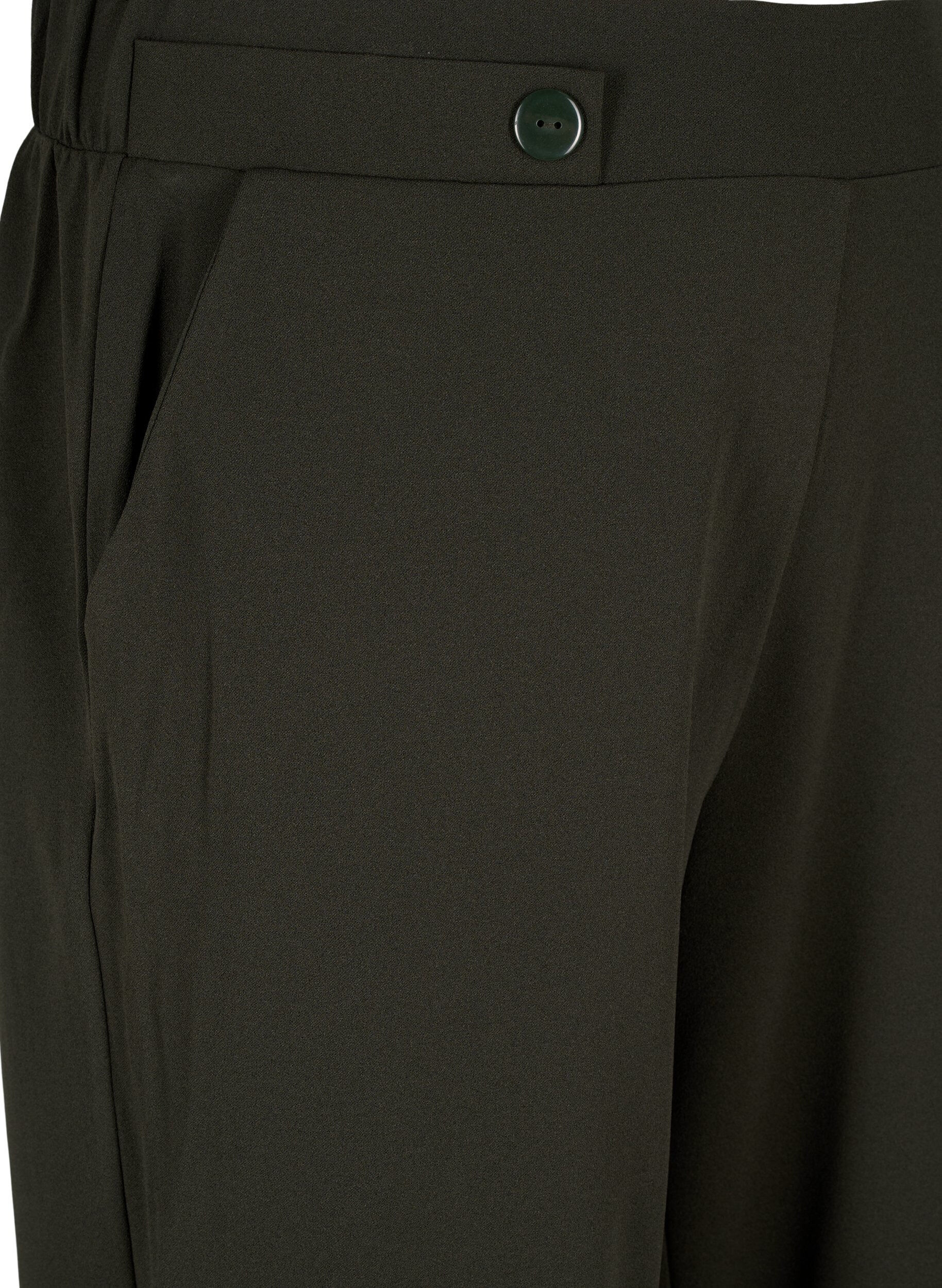 ZizziLockere Hose mit Taschen, Gr&uuml;n, Packshot image number 2