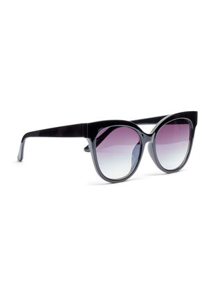 Einfarbige Sonnenbrille, Black, Packshot image number 1