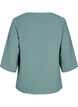 Bluse mit 3/4-&Auml;rmeln, Gr&uuml;n, Packshot image number 1