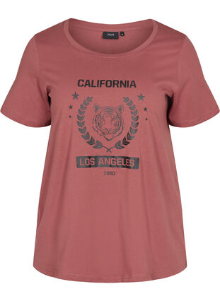 Baumwoll-T-Shirt mit Aufdruck, Apple Butter CALI, Packshot image number 0
