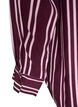 Gestreiftes Nachthemd, Dunkles Bordeaux, Packshot image number 3