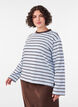 Basic T-Shirt mit langen &Auml;rmeln, Blau, Model image number 3