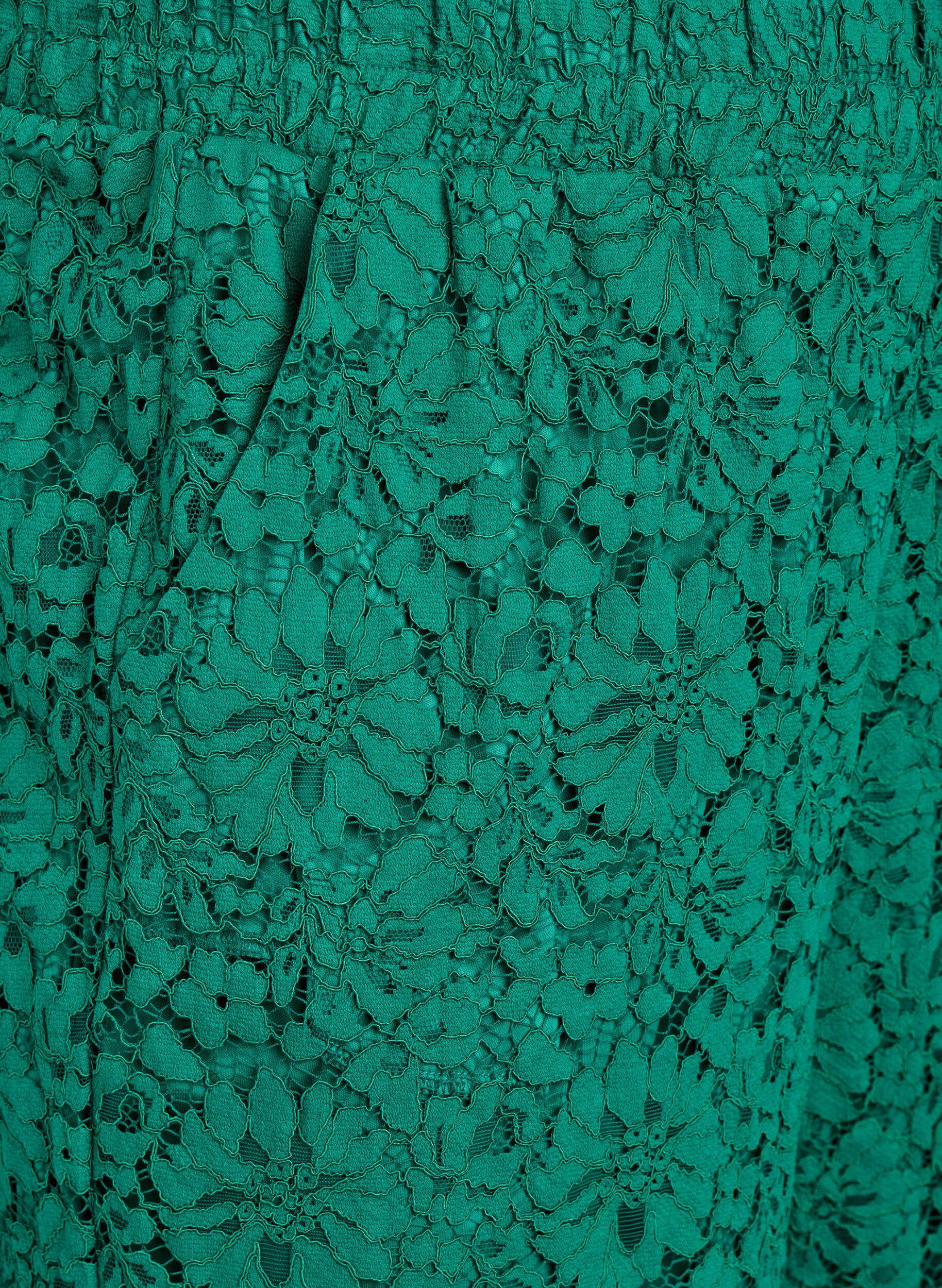 ZizziSpitzenhose mit hoher Taille und Taschen, Gr&uuml;n, Packshot image number 2