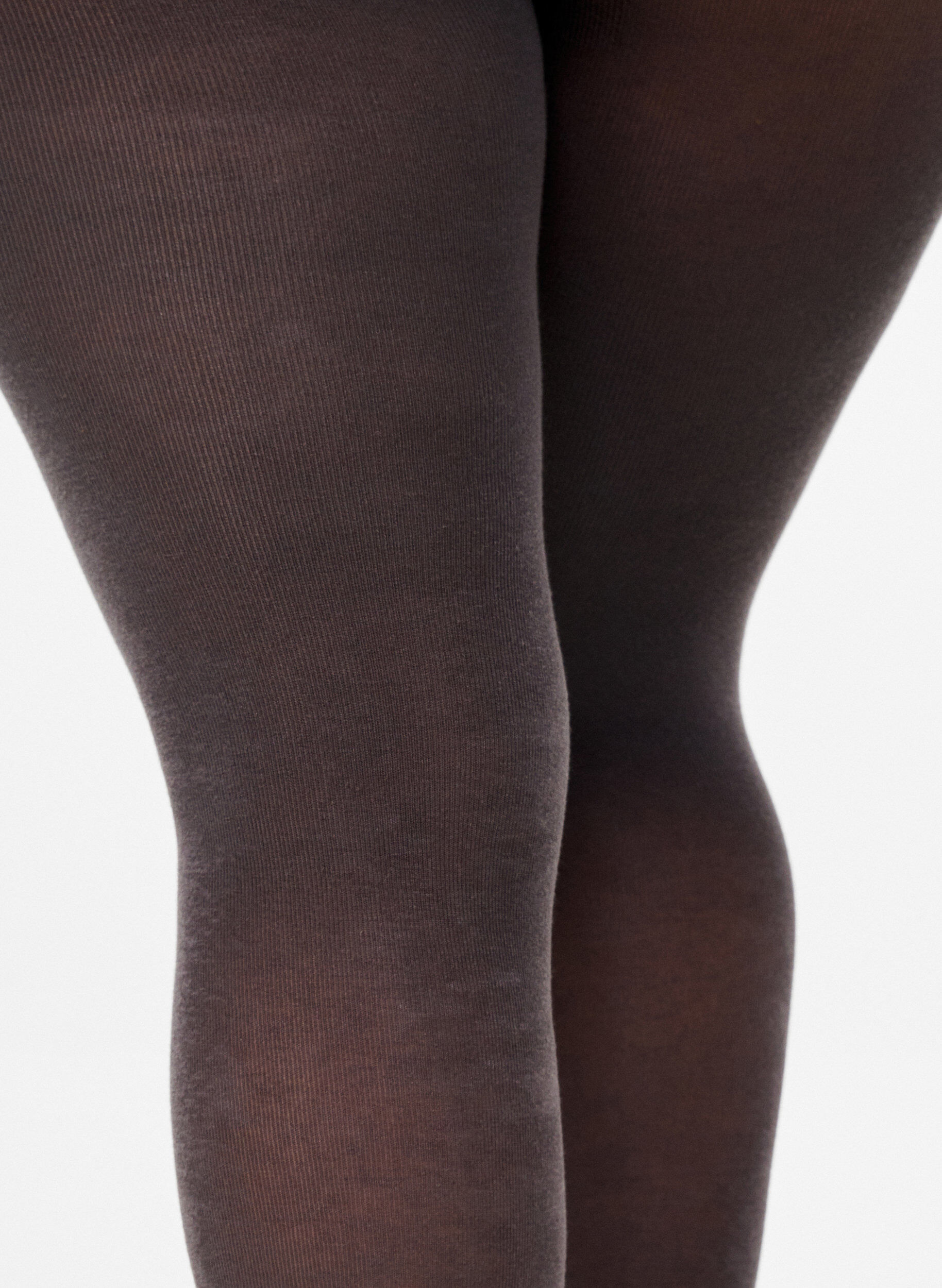 Zizzi150 Denier Strumpfhose aus Kaschmir und Viskose., Grau, Packshot image number 2