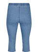 FLASH - Hoch taillierte Capri-Hose aus Denim mit Slim Fit, Blau, Packshot image number 1