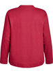 Sweatshirt mit Rundhalsausschnitt, Rot, Packshot image number 1