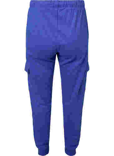 Sweatpants mit Cargotaschen, Dazzling Blue, Packshot image number 1
