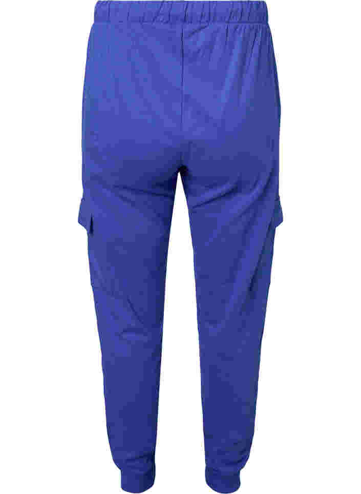 Sweatpants mit Cargotaschen, Dazzling Blue, Packshot image number 1