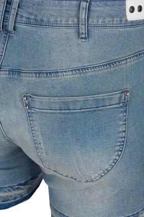 Shorts, Light blue denim, Packshot image number 3