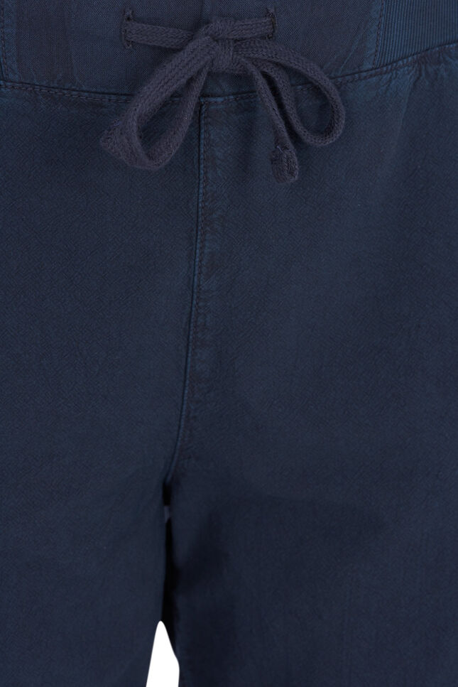 Capri-Hose aus Baumwolle, Blau, Packshot image number 2