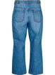 Jeans in gerader Passform mit Bindeg&uuml;rtel, Blau, Packshot image number 1