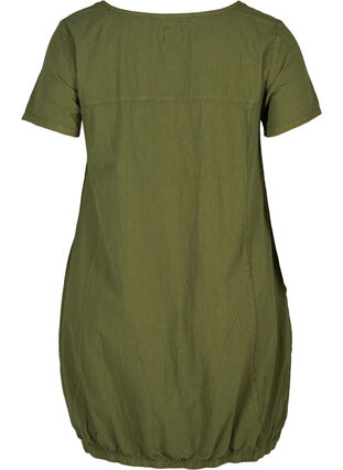 Kleid mit Taschen, Rifle Green, Packshot image number 1