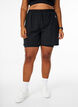Trainingsshorts mit Innenhose, Schwarz, Model image number 3
