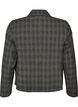 Kurzer Blazer mit Karomuster, Grau, Packshot image number 1