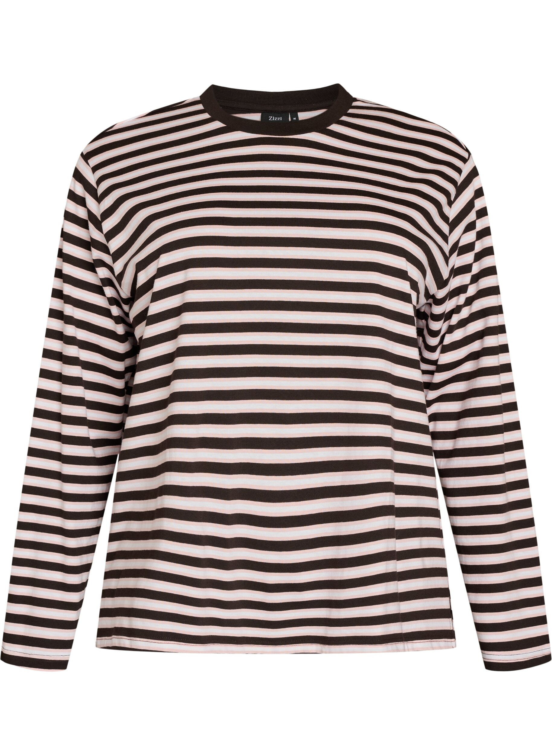 ZizziBasic T-Shirt mit langen &Auml;rmeln, 9991, Packshot image number 0
