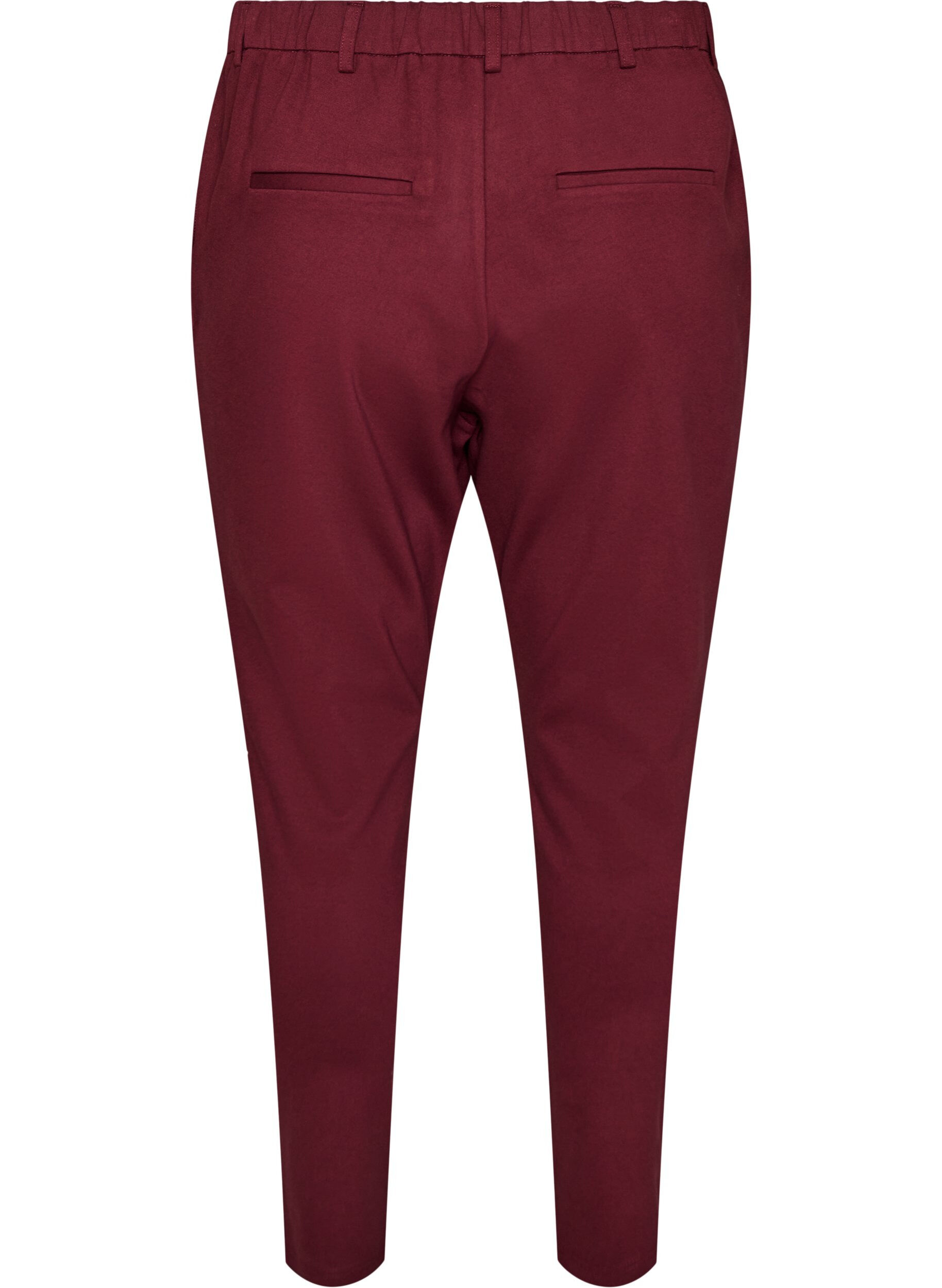 ZizziCropped Maddison Hose, Rot, Packshot image number 1