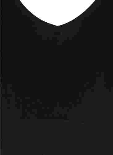 Seamless-BH mit V-Ausschnitt, Black, Packshot image number 2
