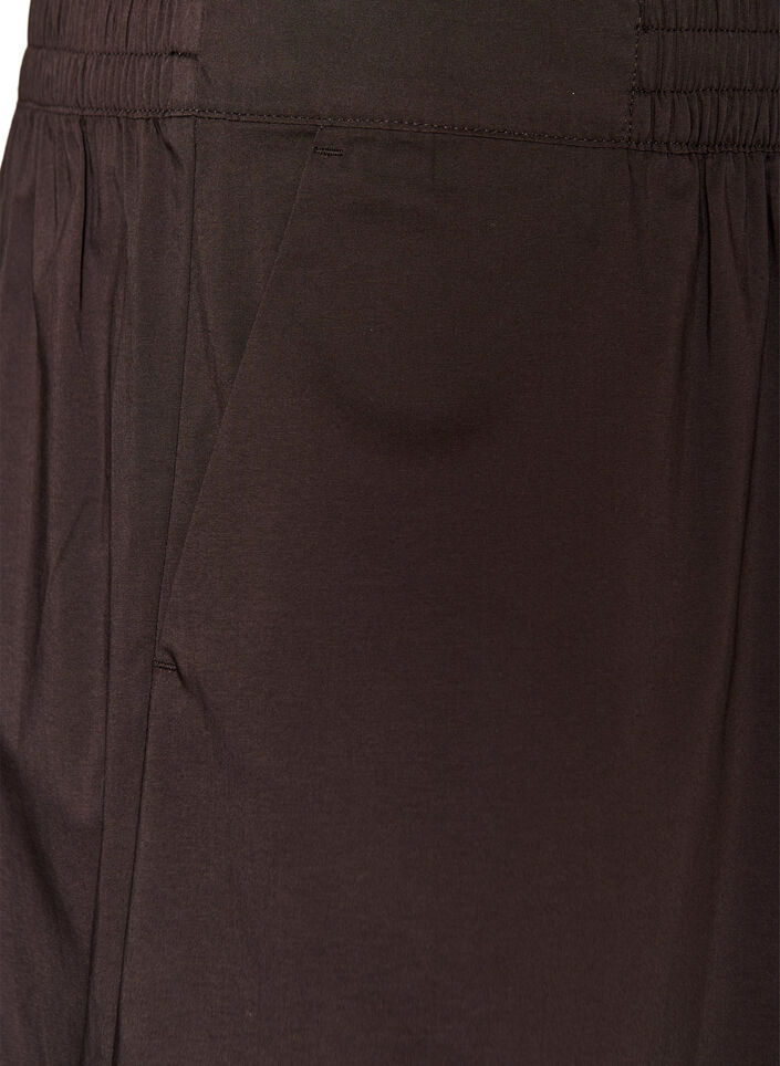 Ballonhose mit Taschen und elastischem Bund, Braun, Packshot image number 2