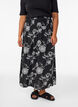 Maxirock aus Viskose mit Smock, Schwarz, Model image number 2
