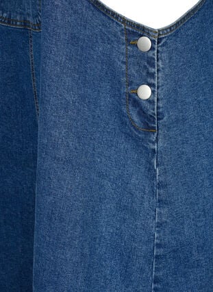 Jeans-Latzkleid, Blue denim, Packshot image number 3