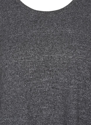 Kleid mit langen Ärmeln, Dark Grey Melange, Packshot image number 2