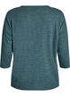 Bluse aus Jersey mit 3/4-&Auml;rmeln , Gr&uuml;n, Packshot image number 1