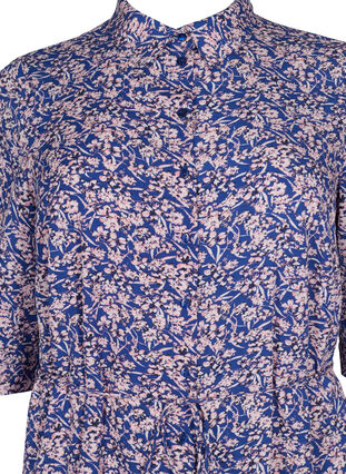 FLASH – Hemdkleid mit Aufdruck, Strong Blue Flower, Packshot image number 2