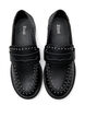 Extra-Weite - Lederloafer mit Nieten, Schwarz, Packshot image number 2