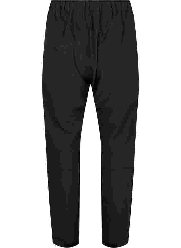 Hiking trousers with removable legs, Black, Packshot image number 1