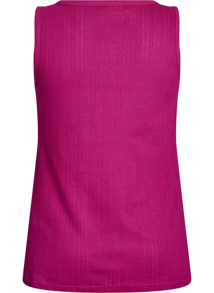 Nachthemd aus Bio-Baumwolle mit Strukturmuster, Pink, Packshot image number 1