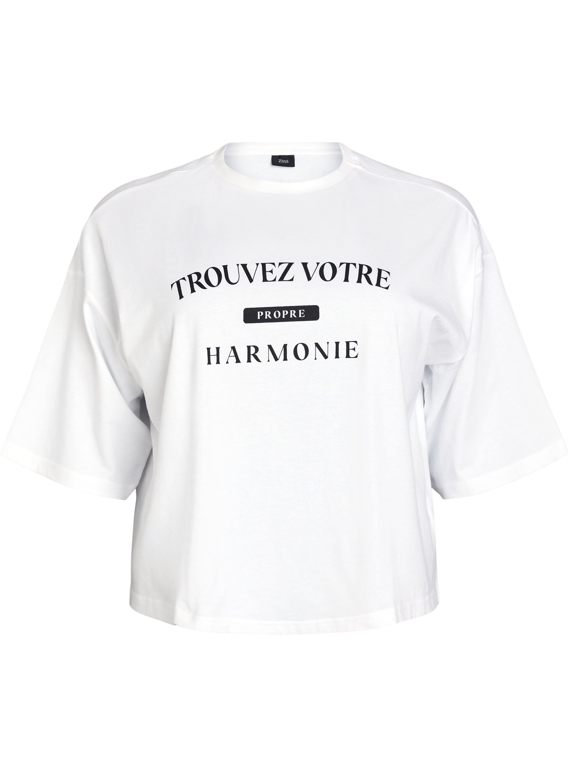 Kurzes T-Shirt mit Lockere Passform