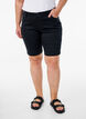 Slim Fit Emily Shorts mit normaler Taille, Schwarz, Model image number 3