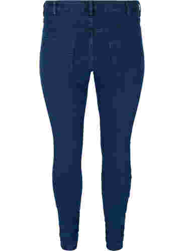 Hochtaillierte Super Slim Amy Jeans, Dark blue, Packshot image number 1