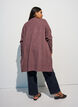 Strickjacke mit Rippenstrick und Taschen, Rot, Model image number 2