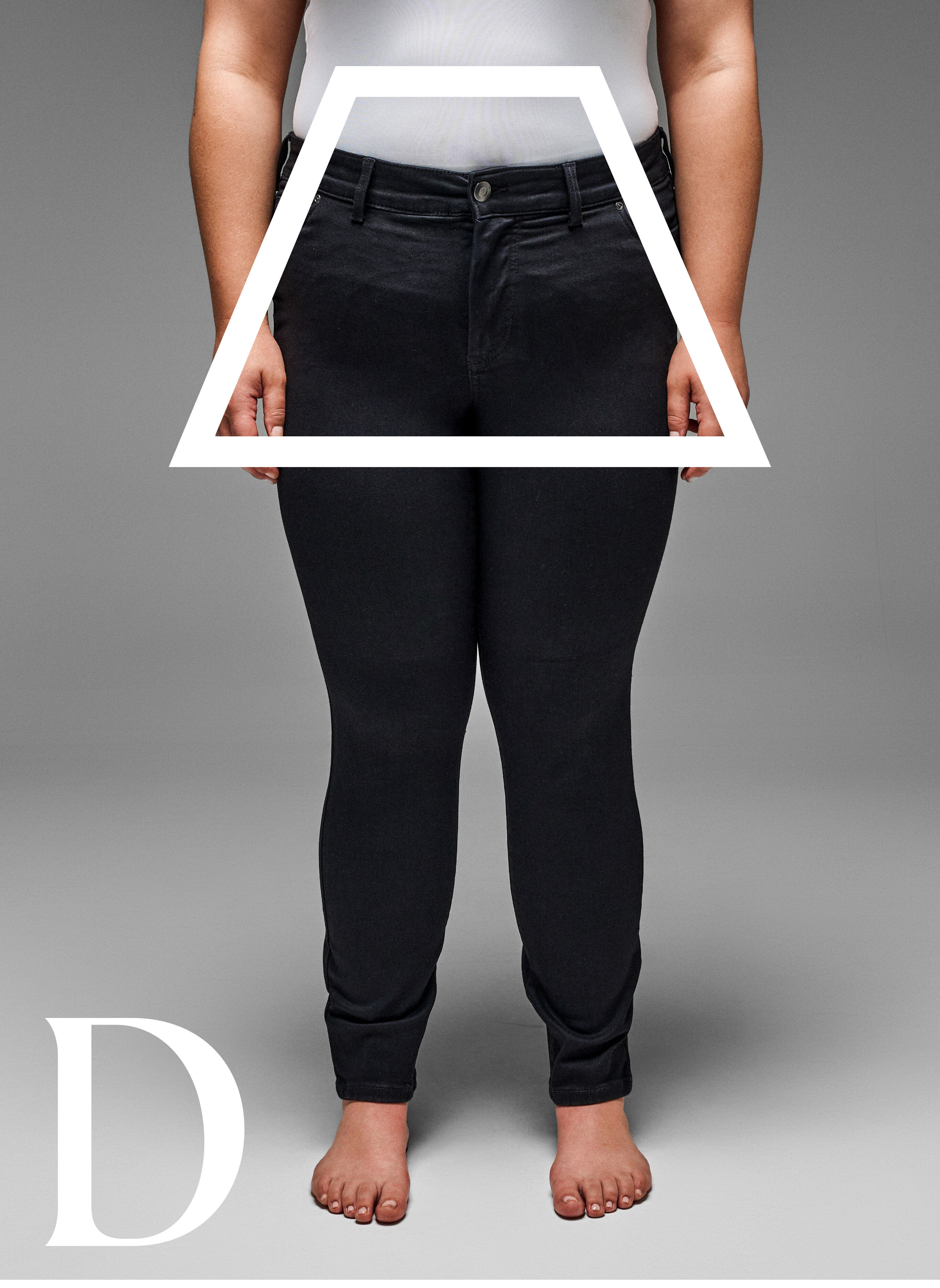 ZizziSlim fit Jeans mit normaler Taille, Black, Model image number 3