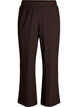 Hose mit Wellenstruktur, Braun, Packshot image number 0