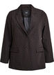 Blazer mit Strasssteinen, Schwarz, Packshot image number 0