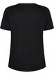 T-shirt with motif, Black, Packshot image number 1