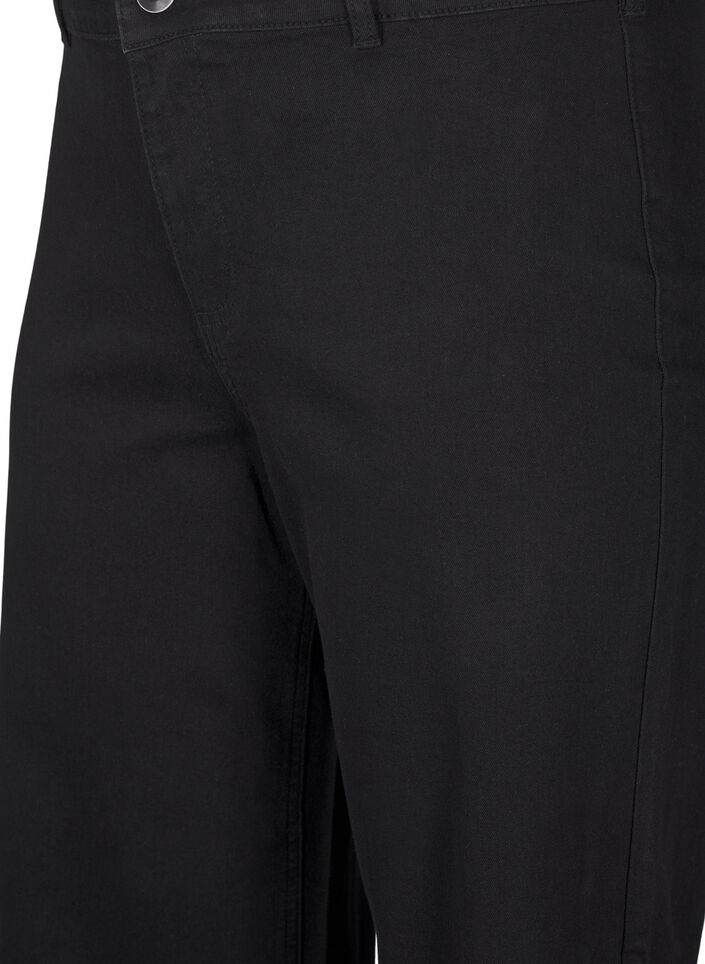 Jeans mit weiter Passform, Schwarz, Packshot image number 2