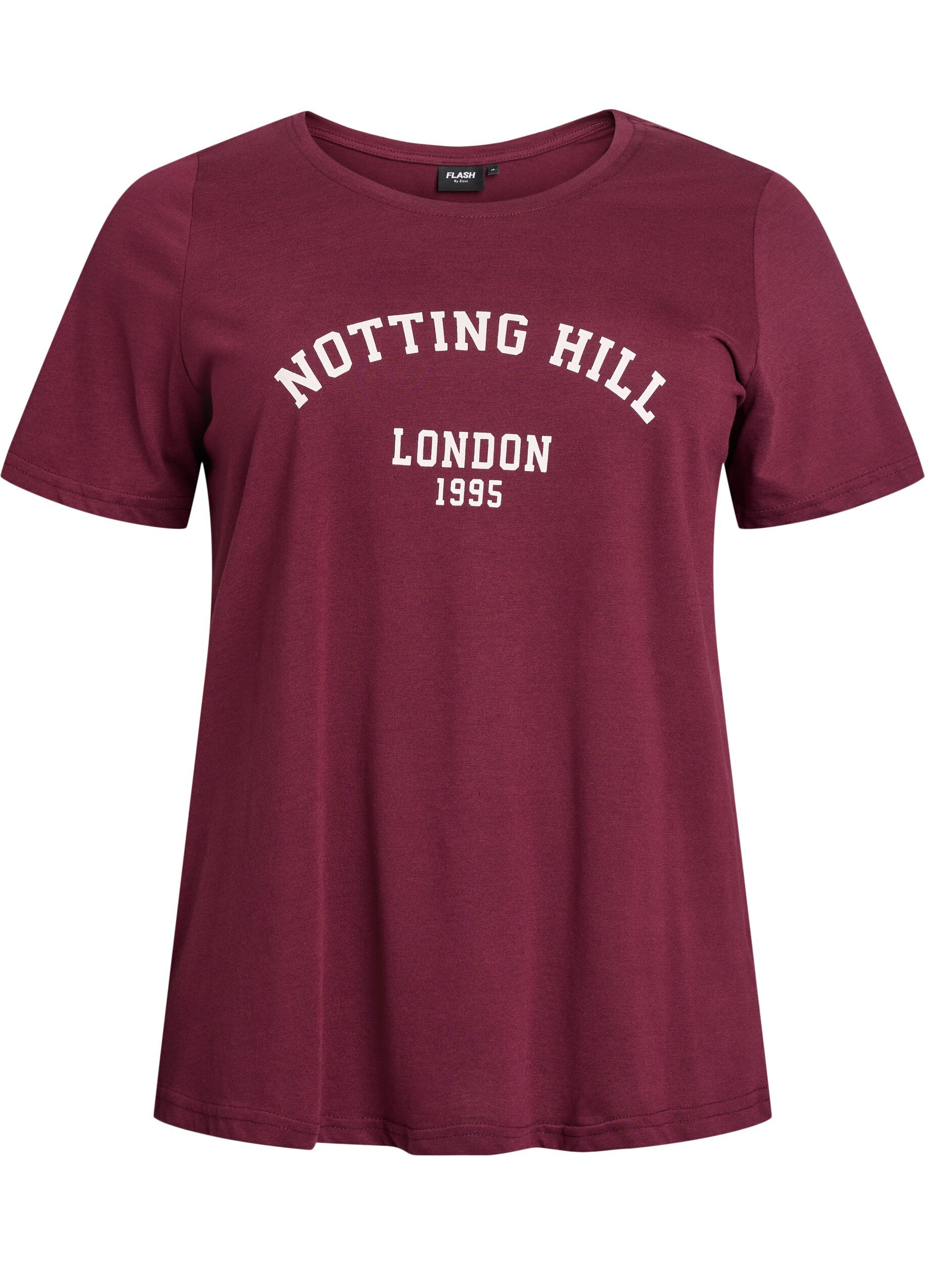 ZizziT-Shirt mit Print, Rot, Packshot image number 0