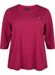 Trainingsbluse mit 3/4 &Auml;rmeln, Rot, Packshot image number 0