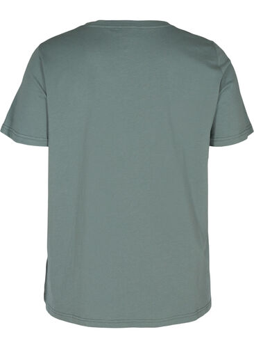 T-Shirt mit Print, Balsam Green FEMME, Packshot image number 1