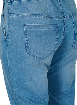 Jeans-Jogginghose mit Taschen, Light Blue Denim, Packshot image number 3