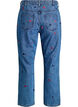 Gemma Jeans mit hoher Taille und aufgestickten Details, DB Hearts, Packshot image number 1