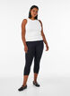 Basic 3/4-Leggings aus Viskose, Schwarz, Model image number 0