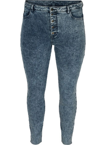 Cropped Bea Jeans mit extra hoher Taille